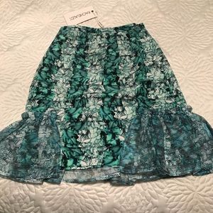 Rachelalex 100% silk skirt
